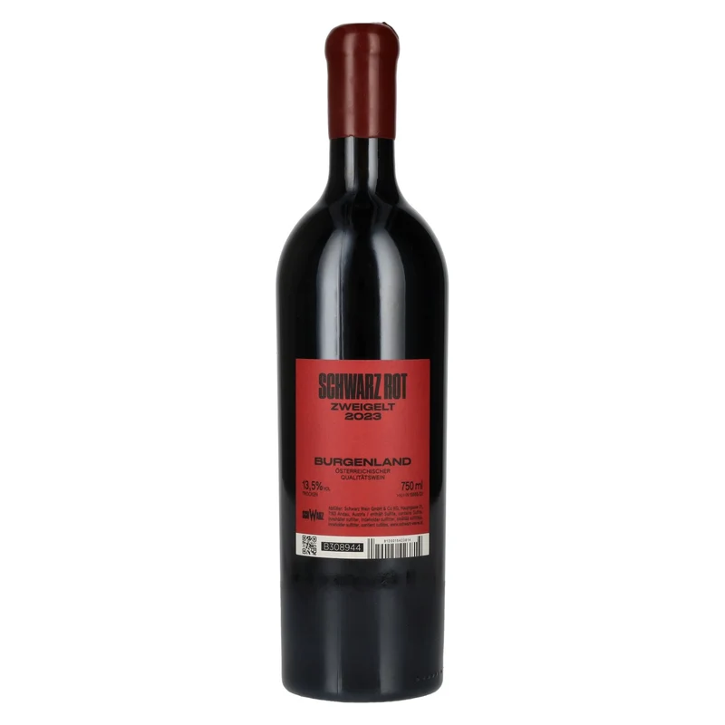 Schwarz ROT Zweigelt 2023 13,5% Vol. 0,75l