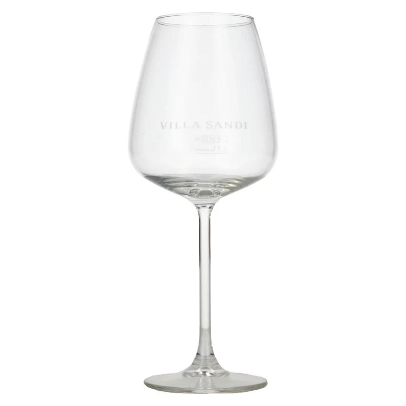 Villa Sandi Stielglas mit Eichung 0,1l