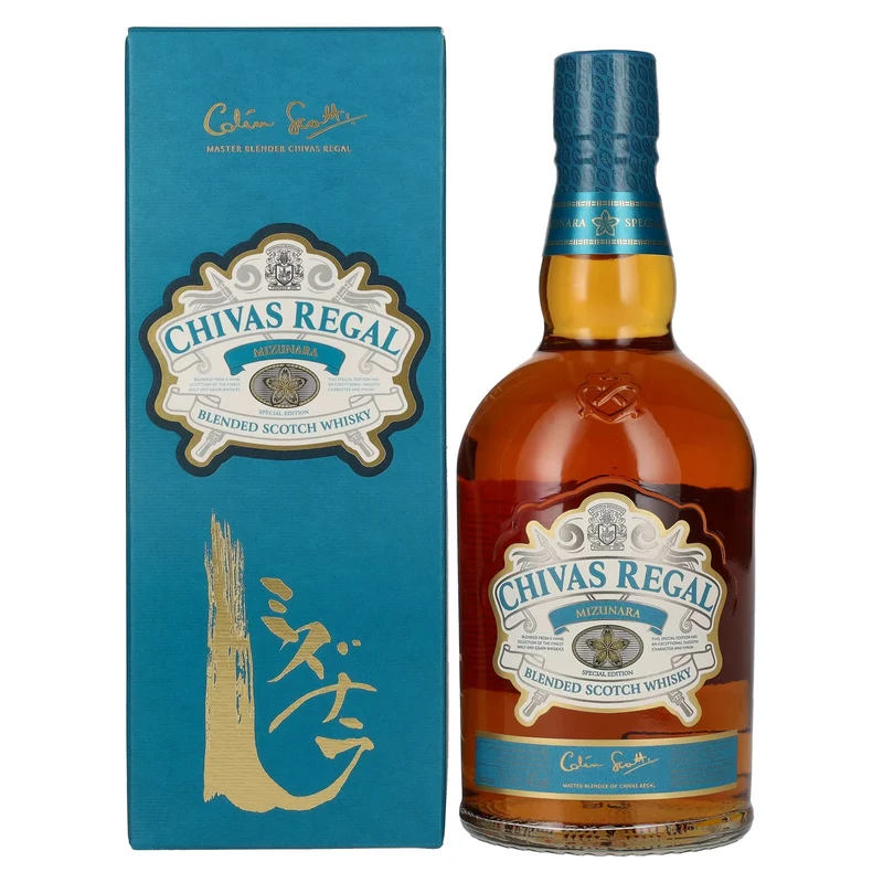 Chivas Regal MIZUNARA Blended Scotch Whisky 40% Vol. 0,7l in Geschenkbox