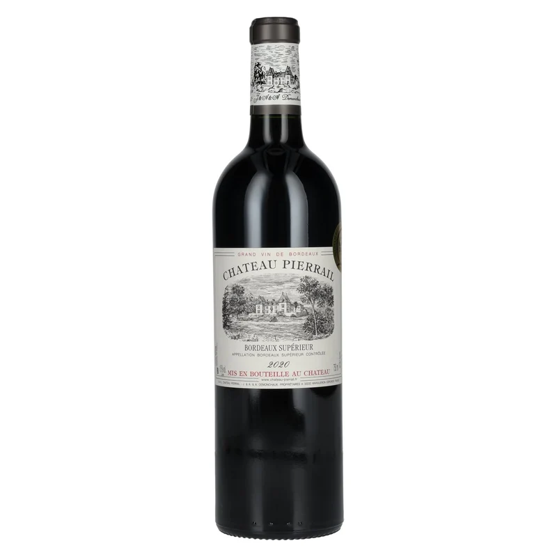 Chateau Pierrail Bordeaux Supérieur 2020 15% Vol. 0,75l