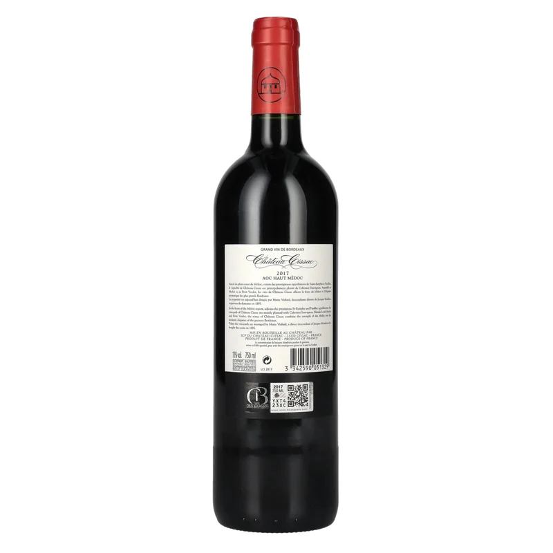 Château Cissac Haut Médoc 2017 13% Vol. 0,75l