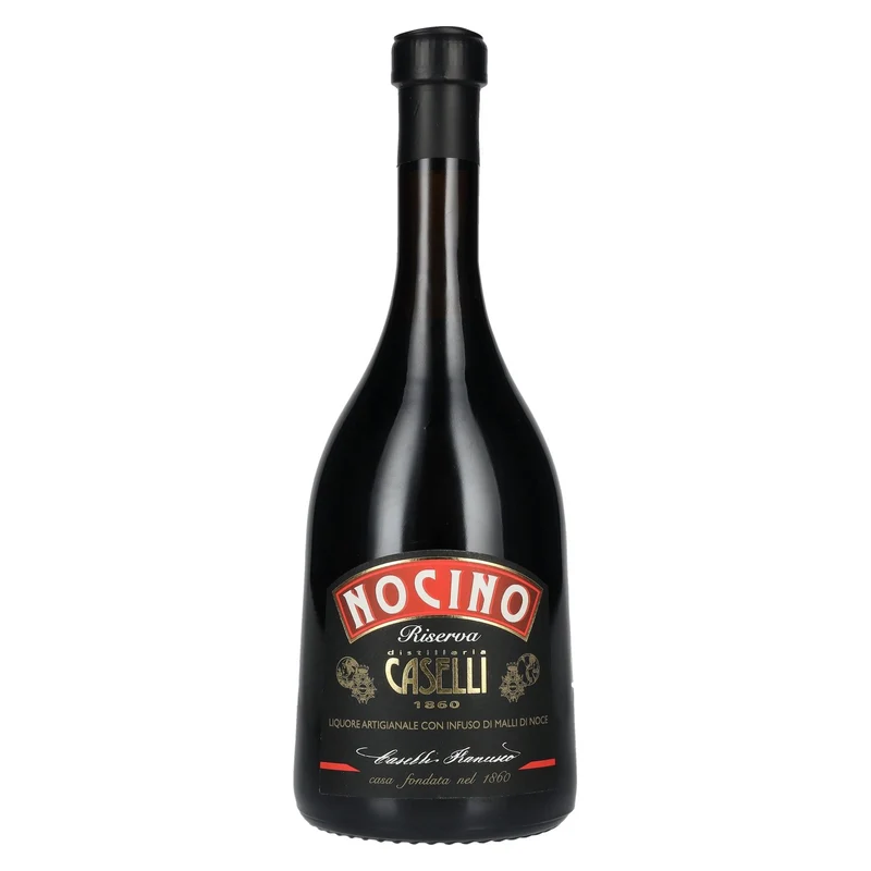 Caselli NOCINO Liquore artigianale con infuso di malli di noce 40% Vol. 0,7l
