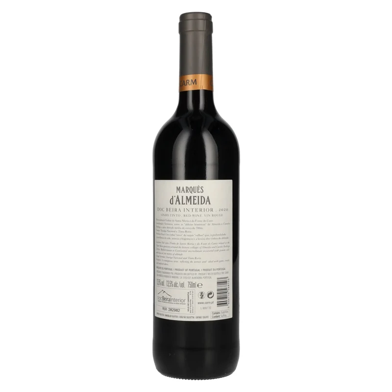 CARM Marques d'Almeida Beira Interior Tinto 2020 13,5% Vol. 0,75l