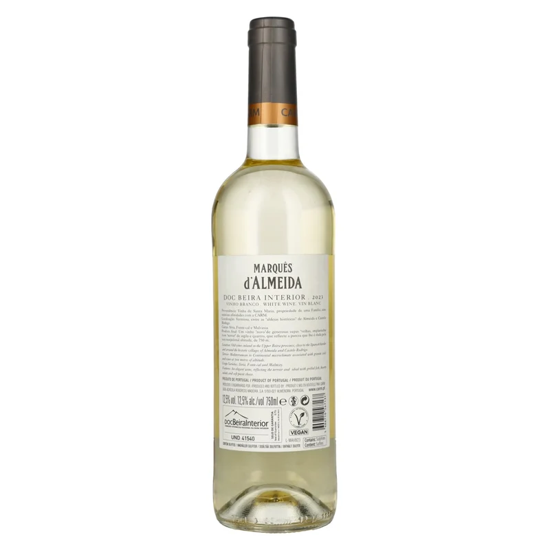 CARM Marquês d'Almeida Beira Interior Branco 2023 12,5% Vol. 0,75l
