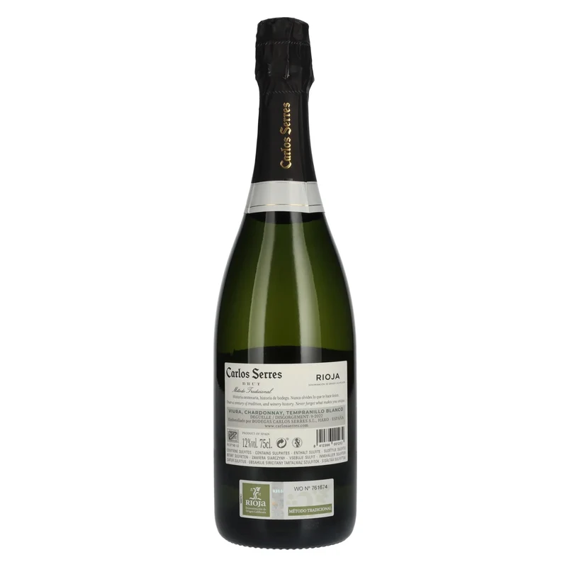 Carlos Serres Método Tradicional Rioja Brut DOC 2020 12% Vol. 0,75l