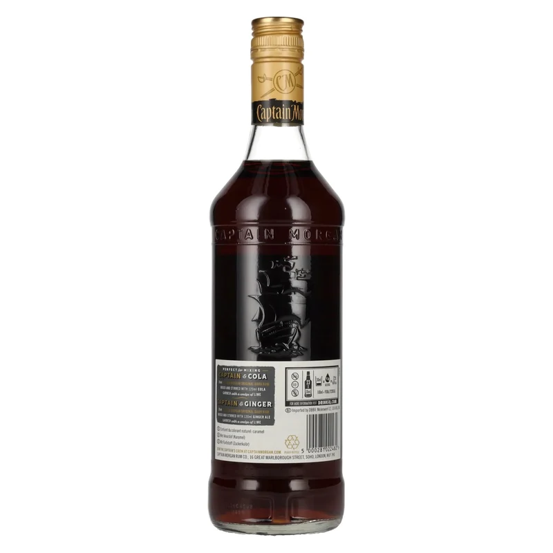 Captain Morgan DARK RUM 40% Vol. 0,7l