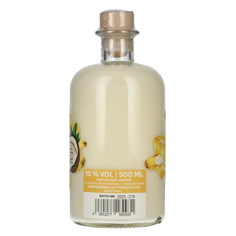 Butterscotch Pina Colada Liqueur Summer Edition 15% Vol. 0,5l