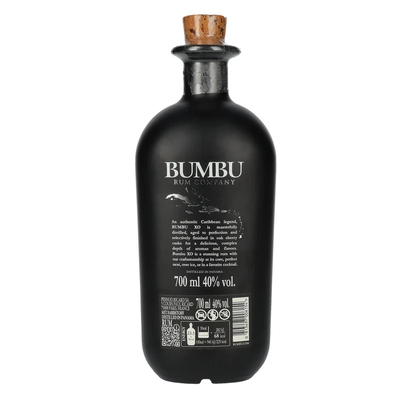 Bumbu XO Handcrafted Rum 40% Vol. 0,7l