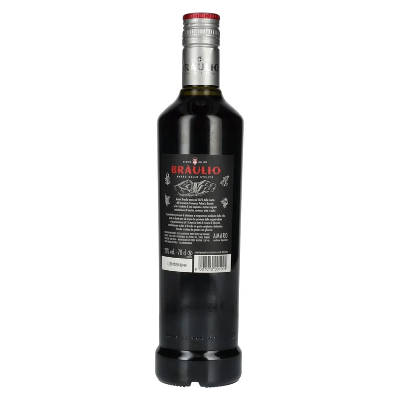 Bràulio Amaro Kräuterlikör 21% Vol. 0,7l