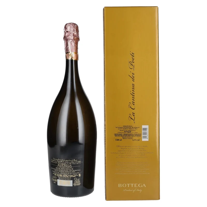 Bottega Petalo Moscato Il Vino dell' Amore 6,5% Vol. 1,5l in Geschenkbox