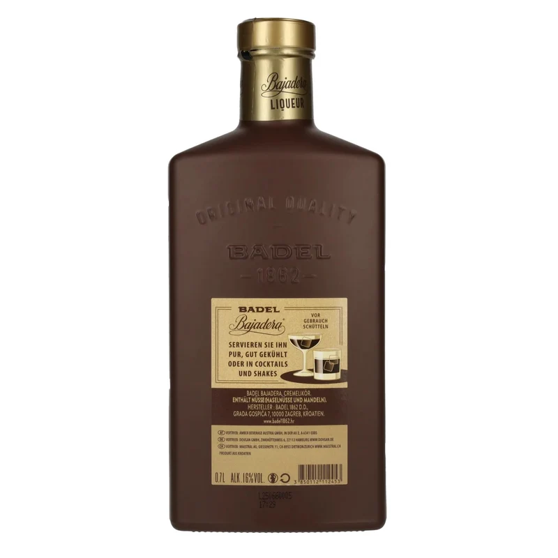 Badel Bajadera Cream Liqueur 16% Vol. 0,7l