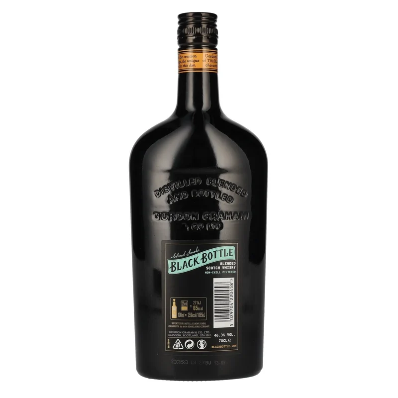 Black Bottle ISLAND SMOKE Blended Scotch Whisky 46,3% Vol. 0,7l
