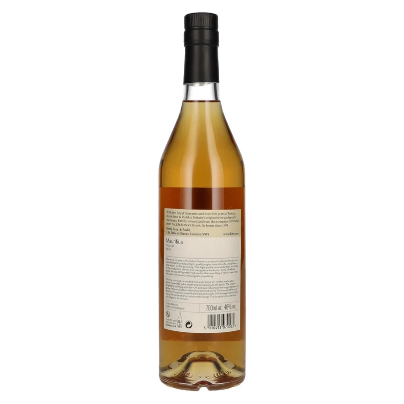 Berry Bros. & Rudd MAURITIUS 9 Years Old Rum 46% Vol. 0,7l