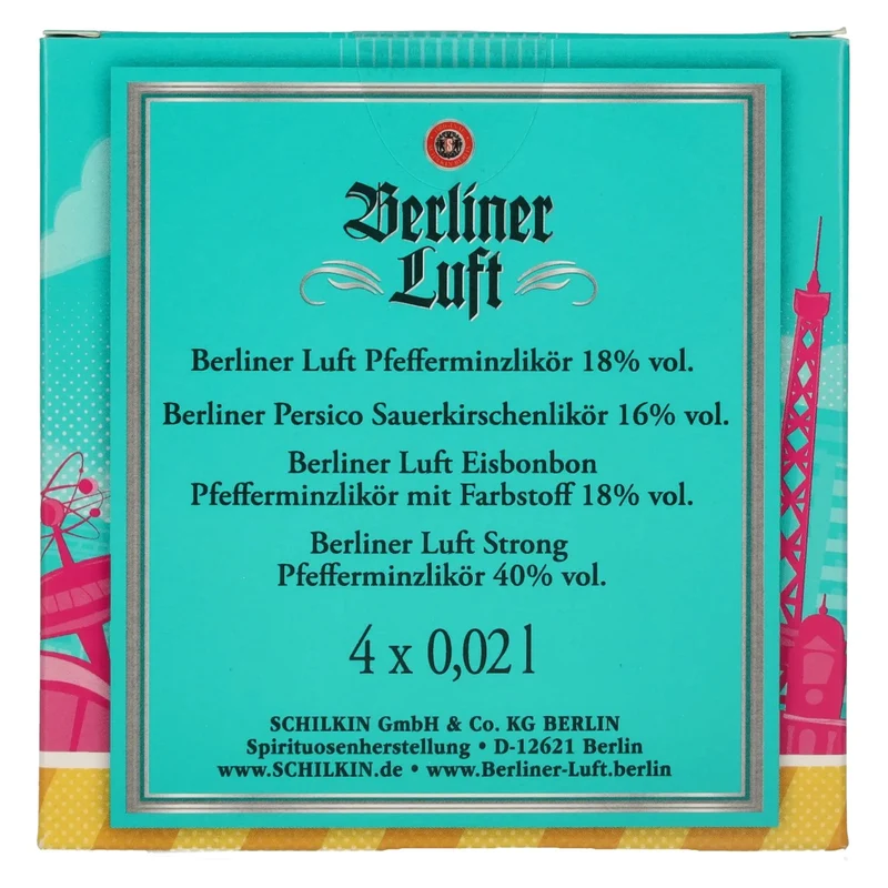 Berliner Luft Special Box 23% Vol. 4x0,02l in Geschenkbox