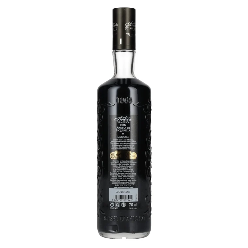 Antica Sambuca Liquorice Flavour Liqueur 38% Vol. 0,7l