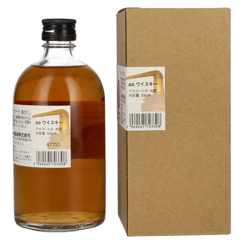 AKASHI Japanese Blended Whisky 40% Vol. 0,5l in Geschenkbox
