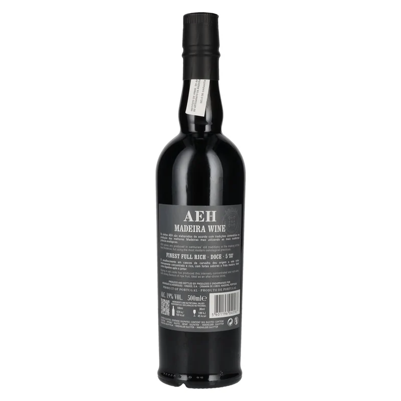 AEH 5 Years Old Finest Full Rich Doce Madeira Wine 19% Vol. 0,5l