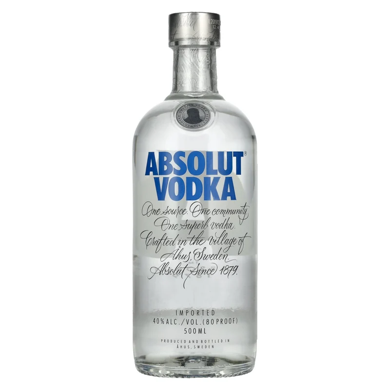 Absolut Vodka 40% Vol. 0,5l