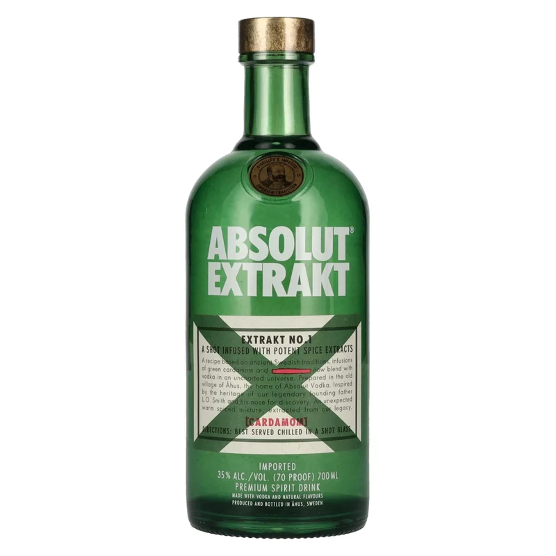 Absolut Extrakt No. 1 Cardamom Premium Spirit Drink 35% Vol. 0,7l