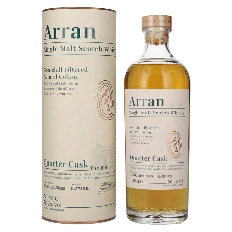 Arran Quarter Cask THE BOTHY 56,2% Vol. 0,7l in Geschenkbox