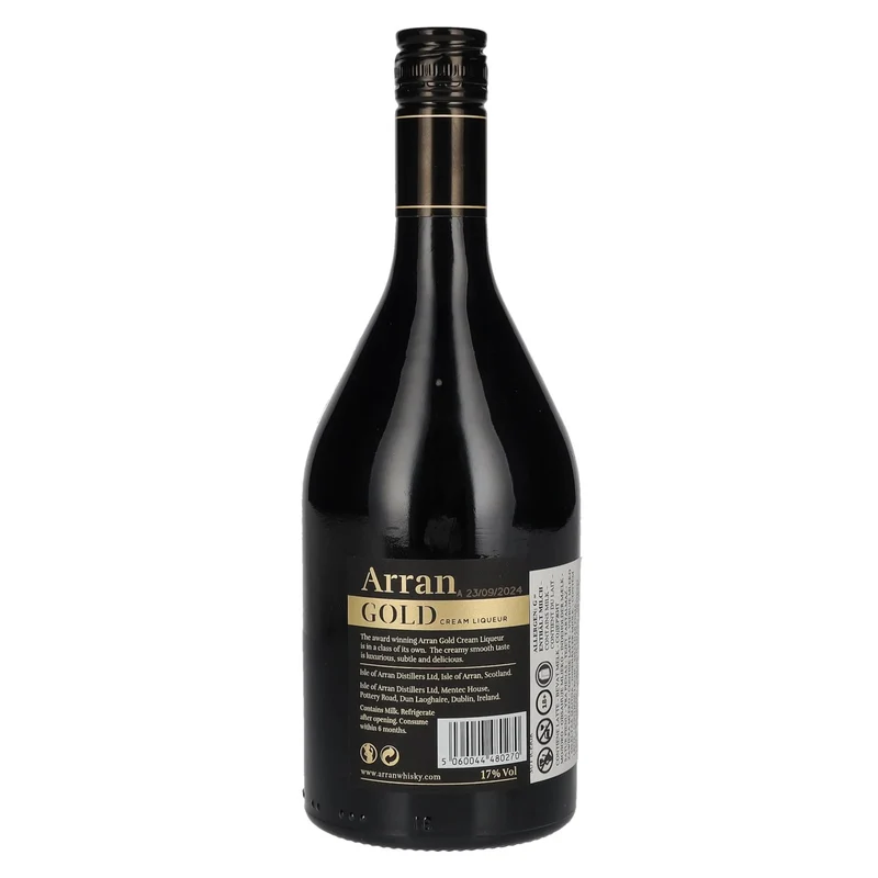 Arran Gold Cream Liqueur 17% Vol. 0,7l