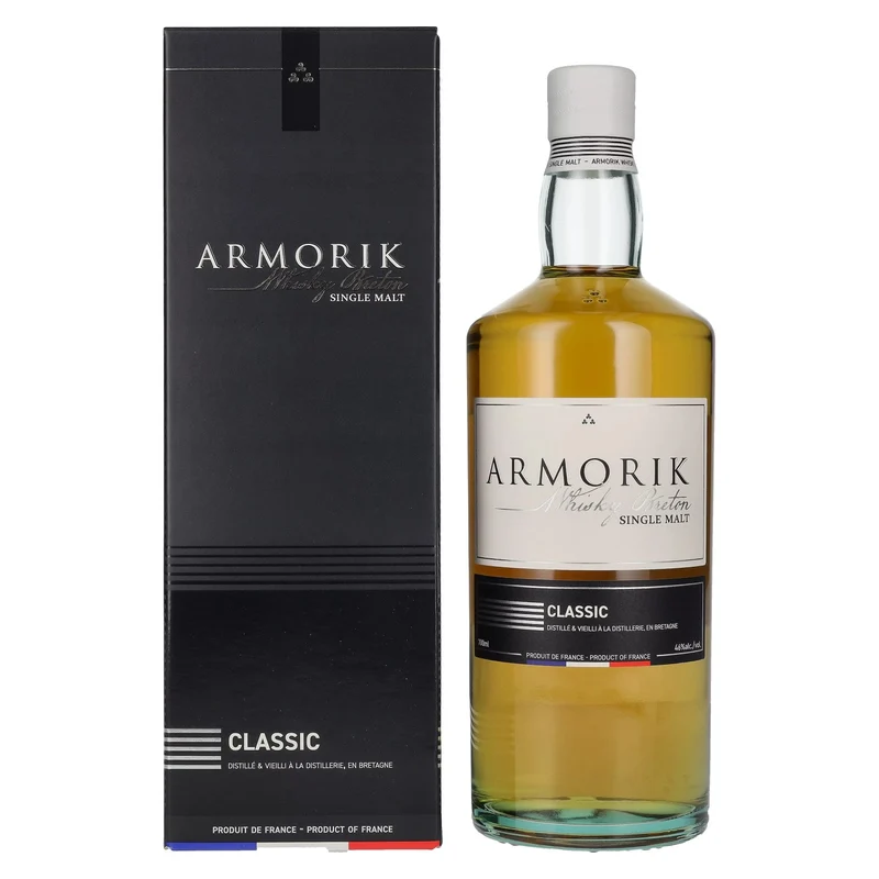 Armorik CLASSIC Whisky Breton Single Malt 46% Vol. 0,7l in Geschenkbox