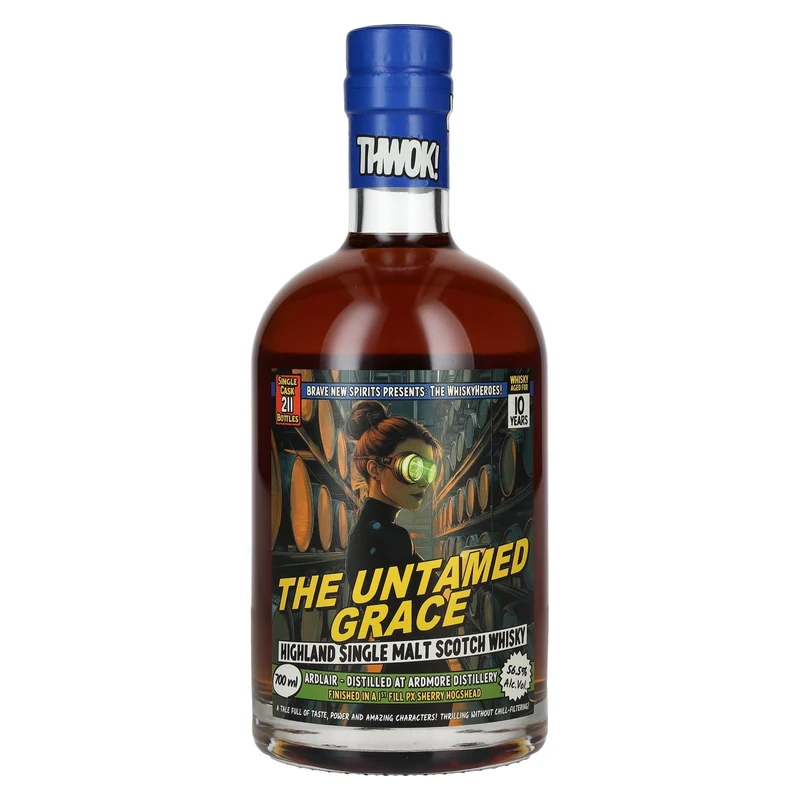 Ardlair 10 Years Old THE UNTAMED GRACE Highland Single Malt 56,5% Vol. 0,7l