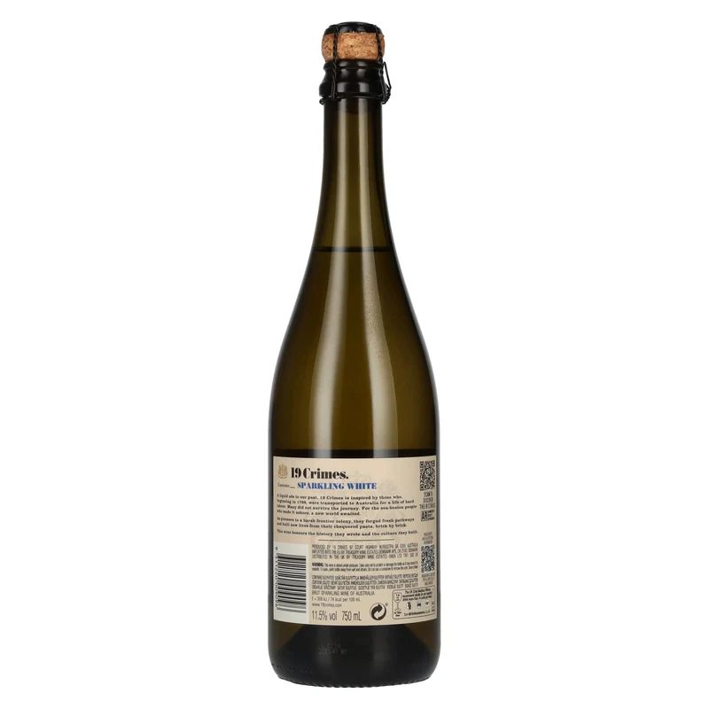 19 Crimes Sparkling White 11,5% Vol. 0,75l