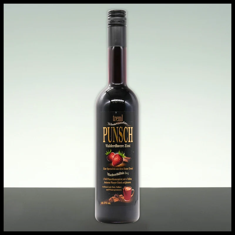 Treml Punsch Walderdbeere Zimt 0,7L - 27% Vol.