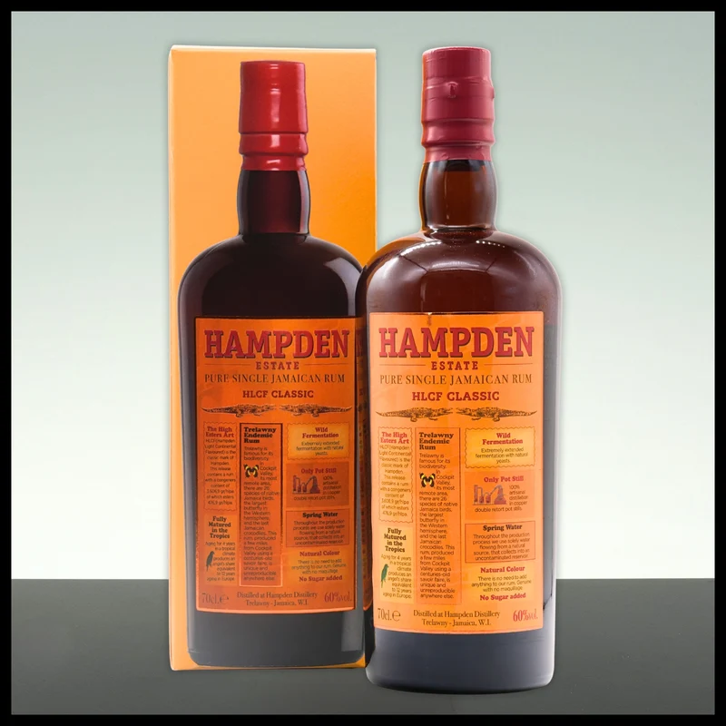 Hampden Estate HLCF CLASSIC Jamaican Rum 0,7L - 60% Vol.