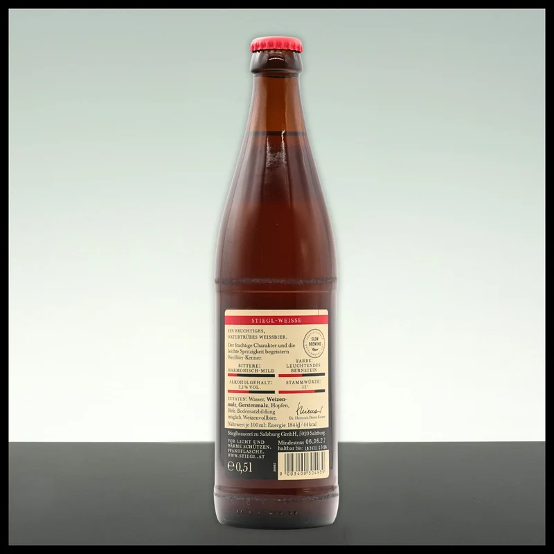 Stiegl Weisse Naturtrüb 0,5L - 5,1% Vol.