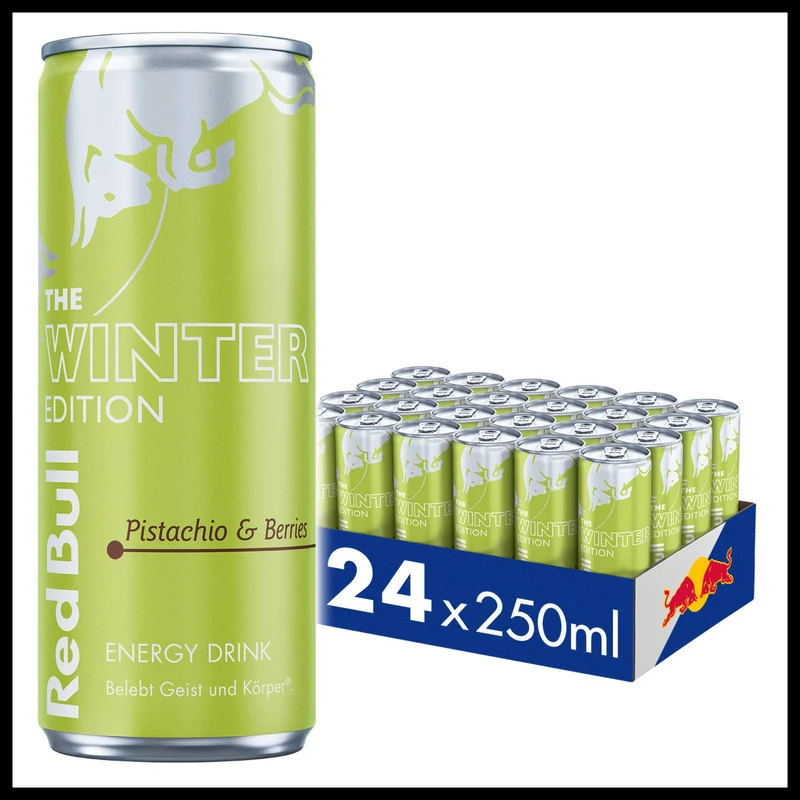 Red Bull Winter Edition Pistachio & Berries 0,25L