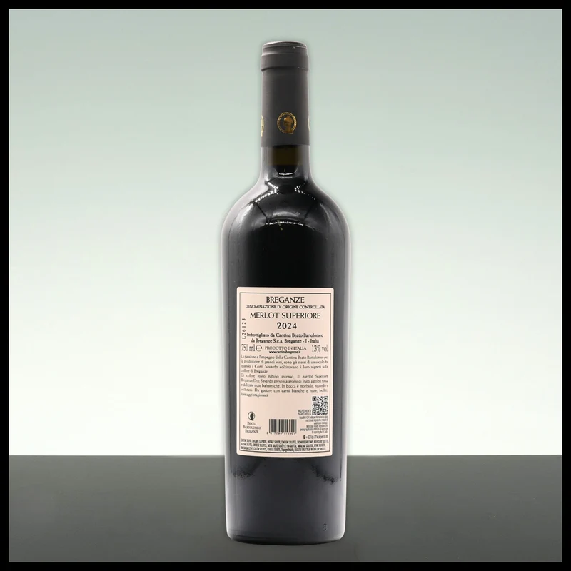 Breganze Savardo Merlot Superiore 2024 0,75L - 13% Vol.